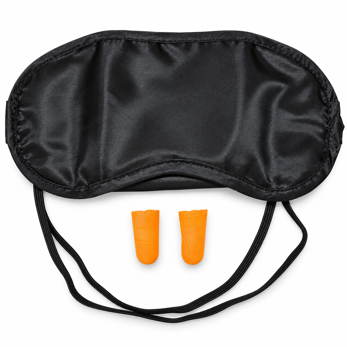 Travel Sleep Mask & Ear Plugs Set – Eye Mask for Flights & Holidays