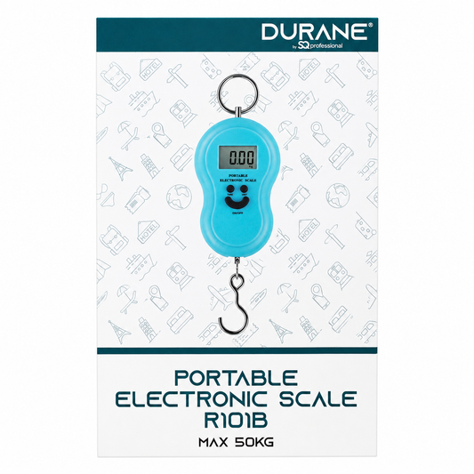 Durane Portable Electronic Luggage Scale R10IB – Digital Travel & Suitcase Weighing Scale