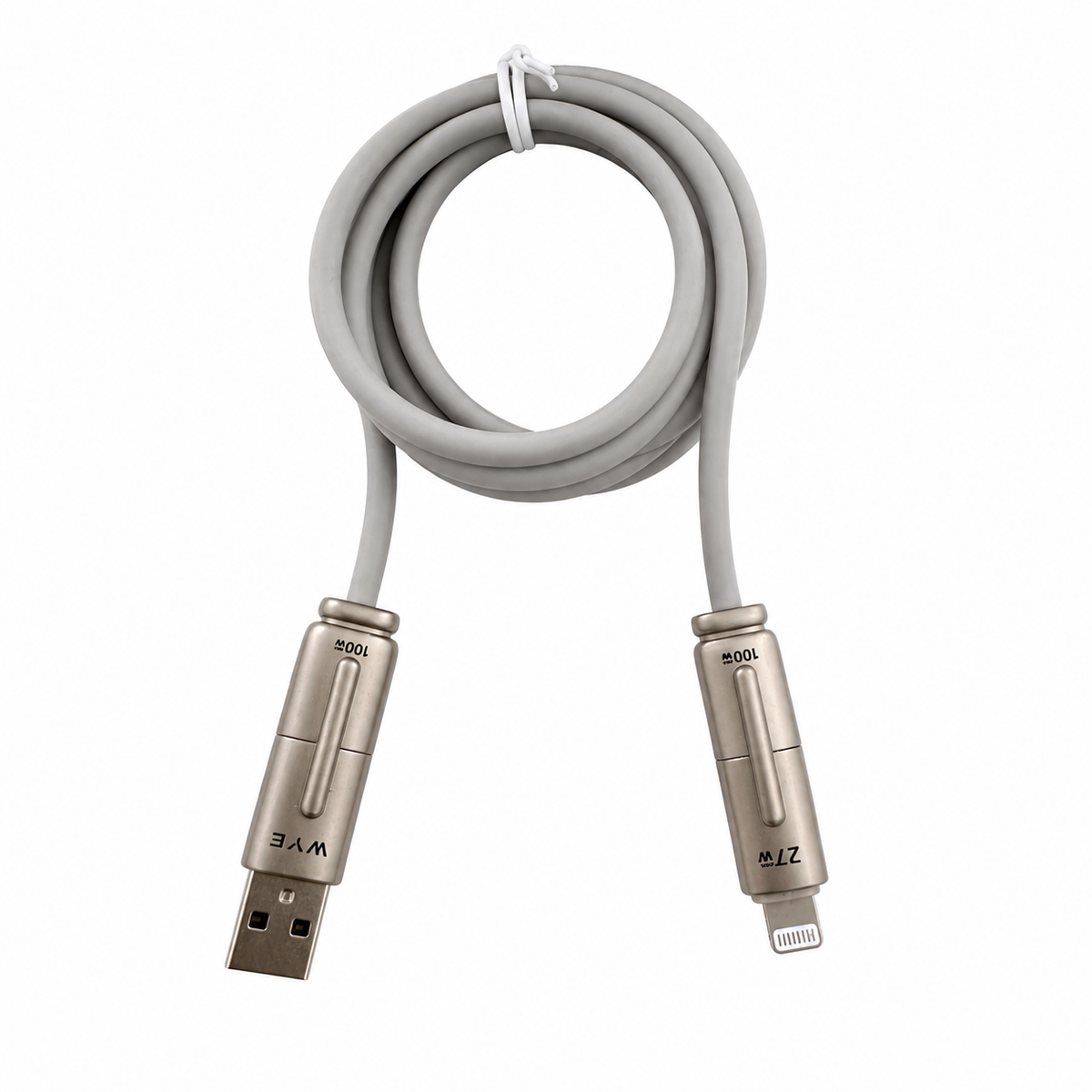 WYE Flow DC74 4-in-1 Fast Charging Cable 1.2m – 100W