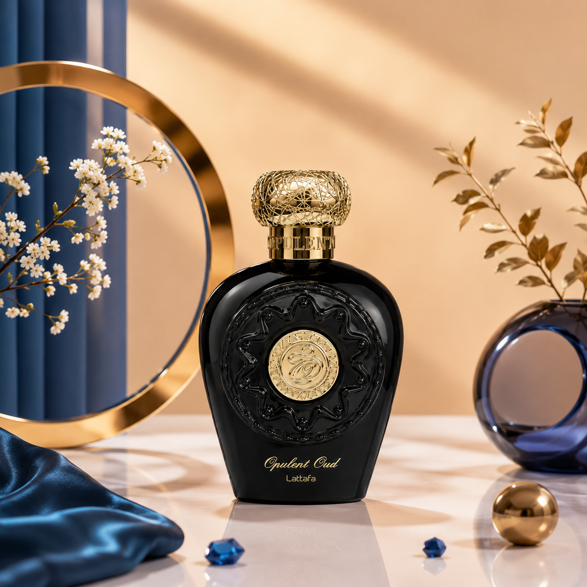 Lattafa Opulent Oud Eau de Parfum 100ml – Unisex Arabian Oud Perfume
