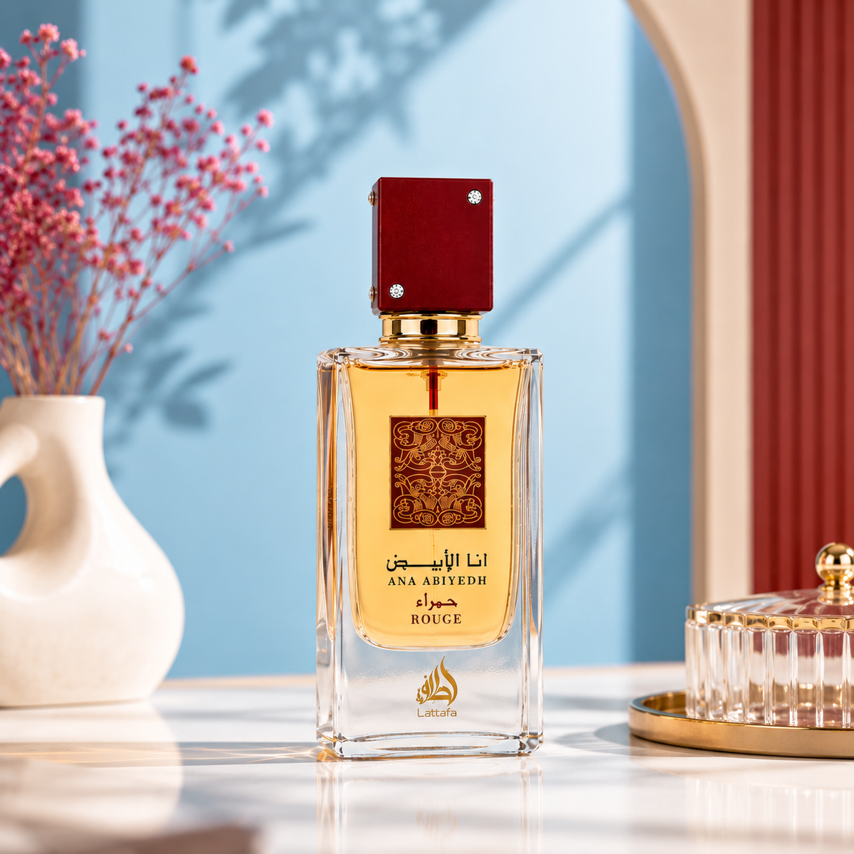 Lattafa Ana Abiyedh Rouge Eau de Parfum 60ml – Unisex Arabian Perfume