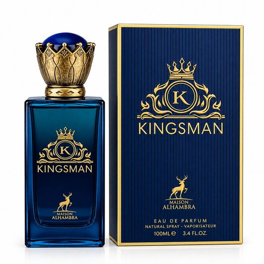 Maison Alhambra Kingsman Eau de Parfum 100ml – Men’s Fresh Woody Fragrance